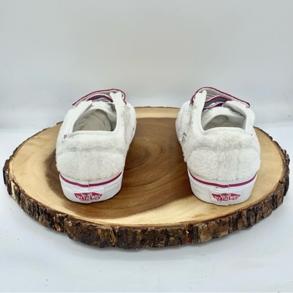 Kids Vans Style 23 V Shearling Rainbow/True White Faux Fur Sizes 2 + 1.5 - Picture 6 of 7